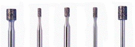 Picture for category Cylinder Diamond Point Mounted on 3/32" Shank