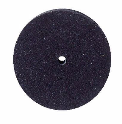 Picture of 10.01375 Silicone Wheel Medium Black 7/8" X 1/8" Pack of 12