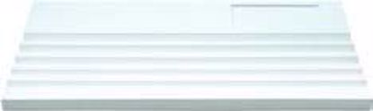 Picture of 61.469 GROOVED SORTING TRAY, WHITE 7-5/8" x 4" x 1/4"