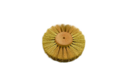 Picture of 16.444 BRASS WIRE BRUSH .004 CRM 3 Row 4"