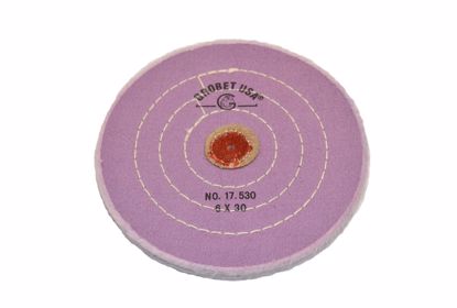 Picture of 17.530 MUSLIN BUFF BERRY BUFF LEATHER CENTER 6" X 30 Ply