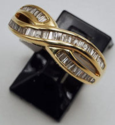 Picture of 14Kt Ladies Diamond Banquette Ring