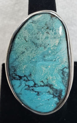 Picture of Sterling Silver Turquoise Ring HandCrafted